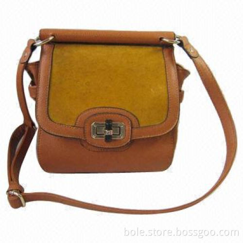 Ladies' Handbag, Made of PU and Logo Can be Customized